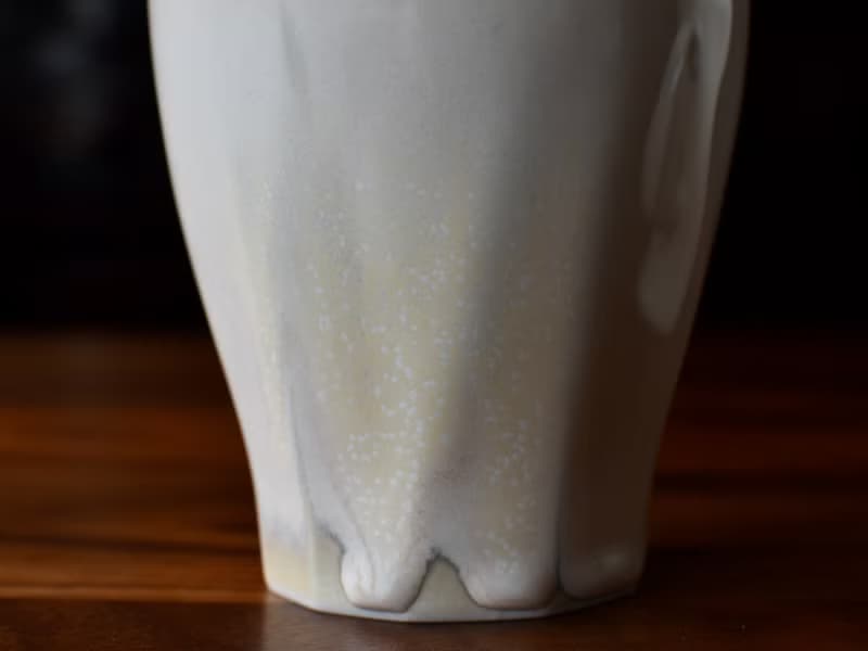 陶事 花跡 把手咖啡杯