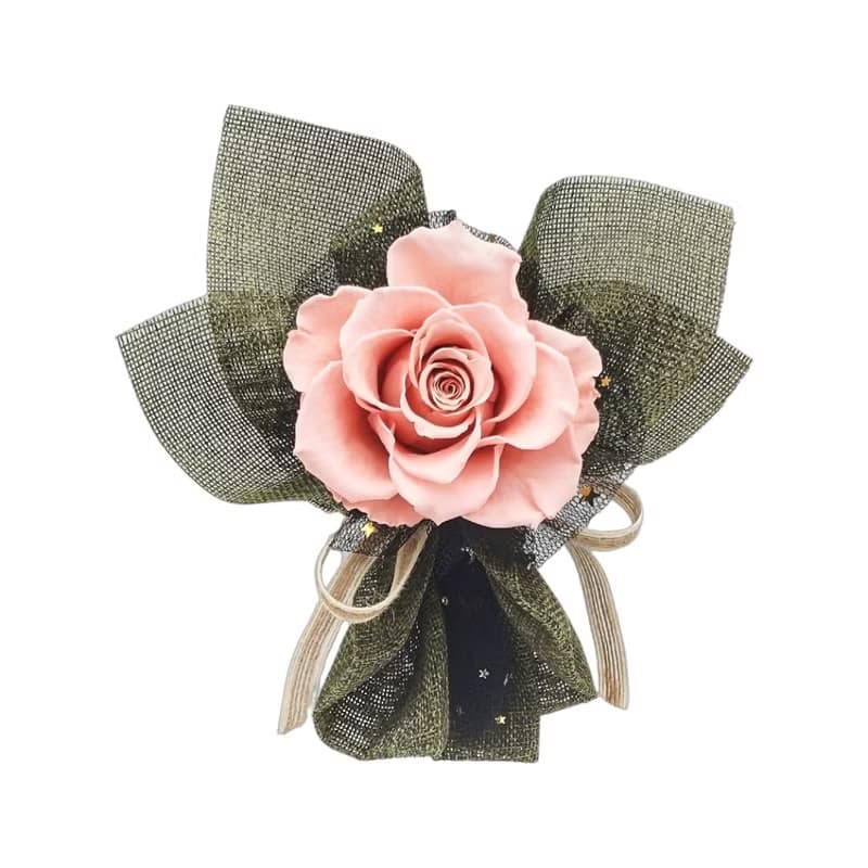 單支永生花束 - 粉紅(玫瑰)