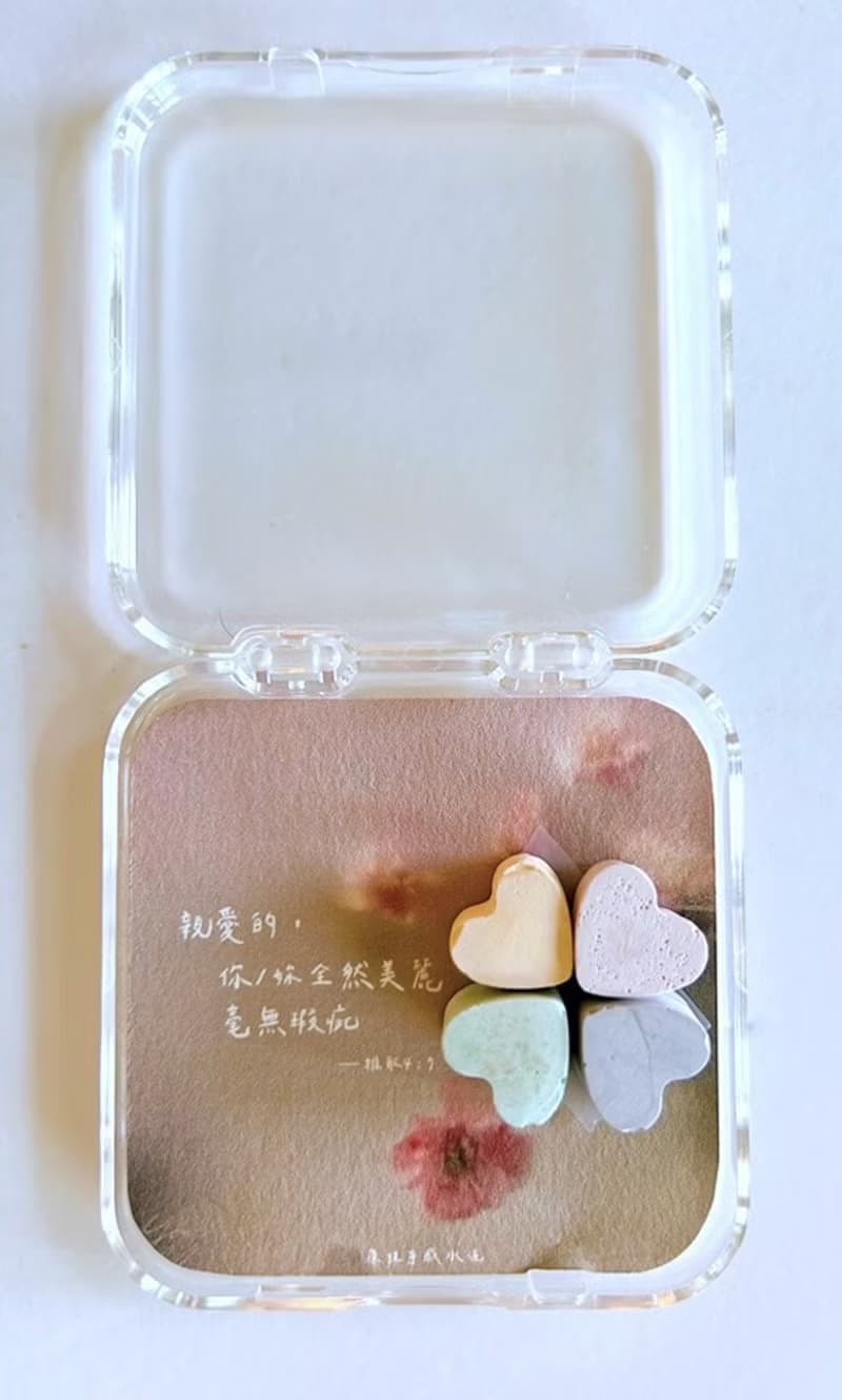 幸運四葉草-全然美麗中文經文-擴香石