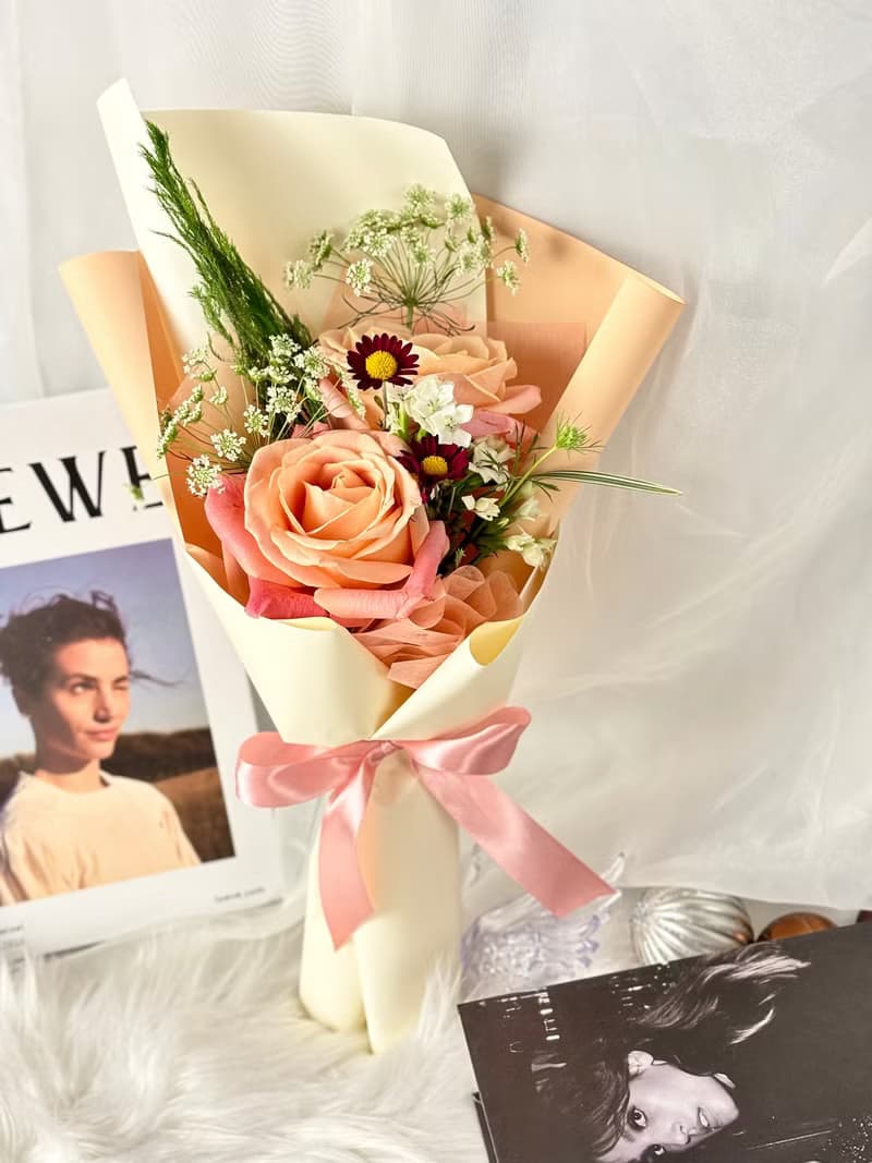 Simple Bouquet-小資典雅鮮花花束