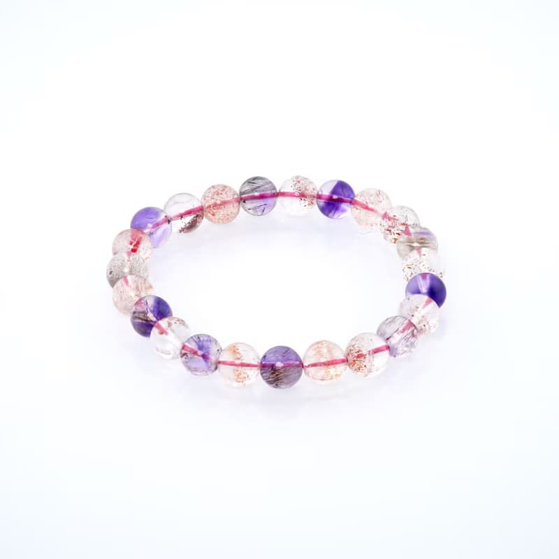 寶麗金珠寶-天然超七水晶手珠 手鍊