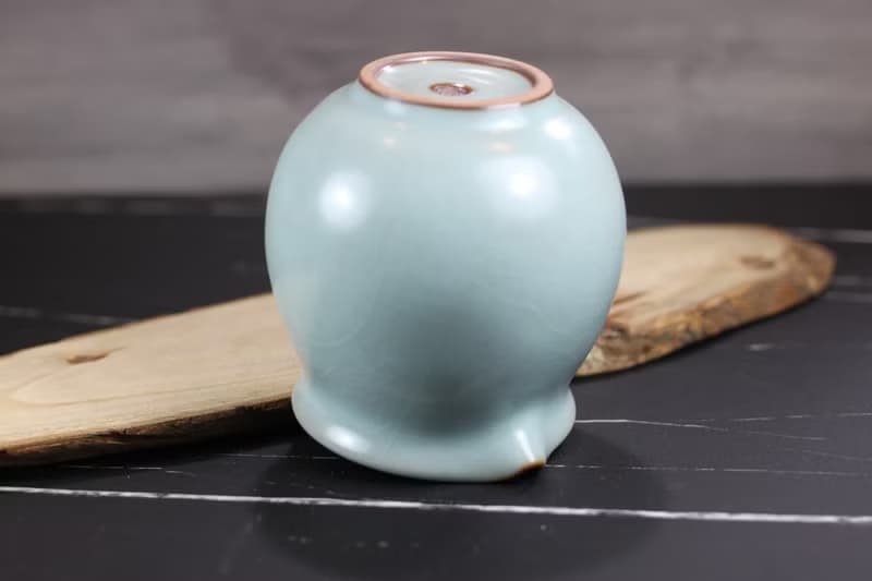 【送禮好物】360~400ml 汝窯無把 手拉坯 咖啡下壺 茶海 公道杯