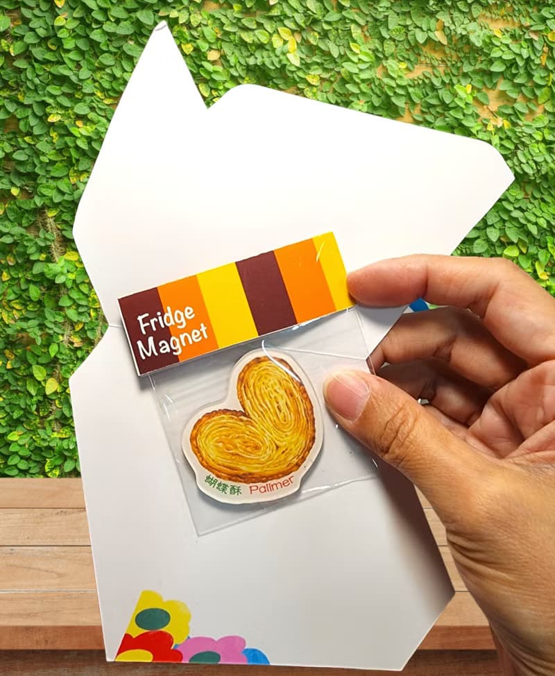 香港美食 萬用咭 + 磁石貼