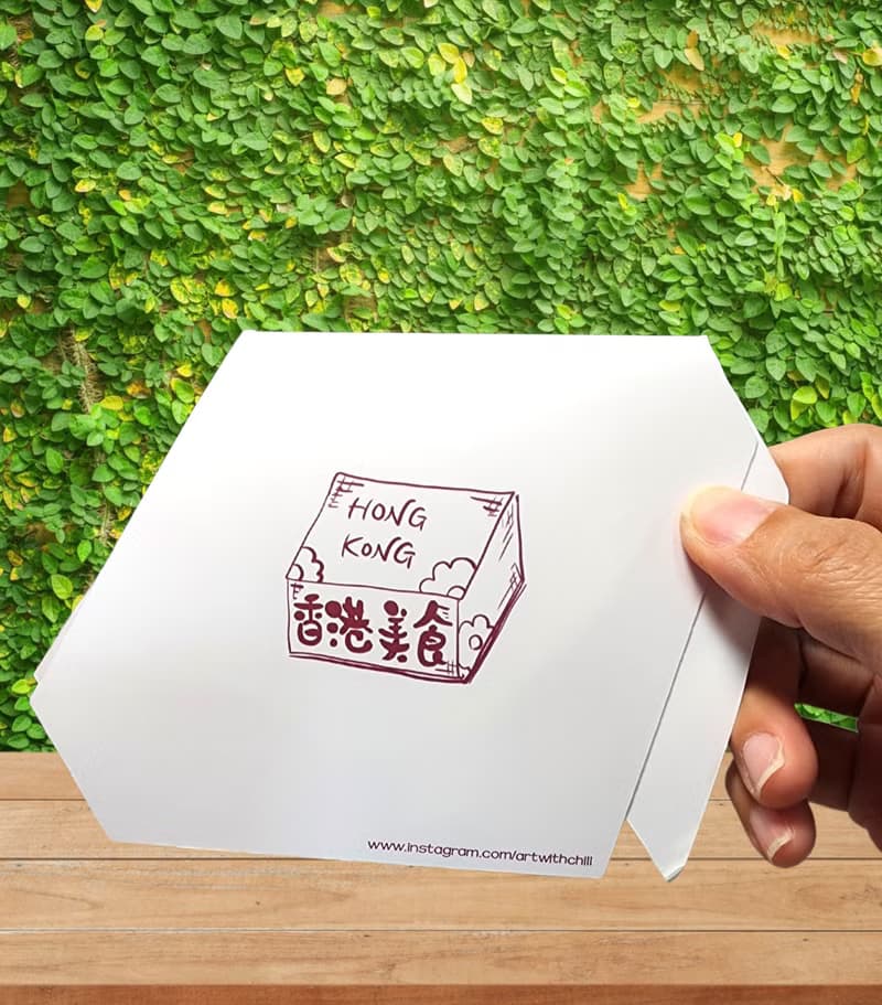 香港美食 萬用咭 + 磁石貼