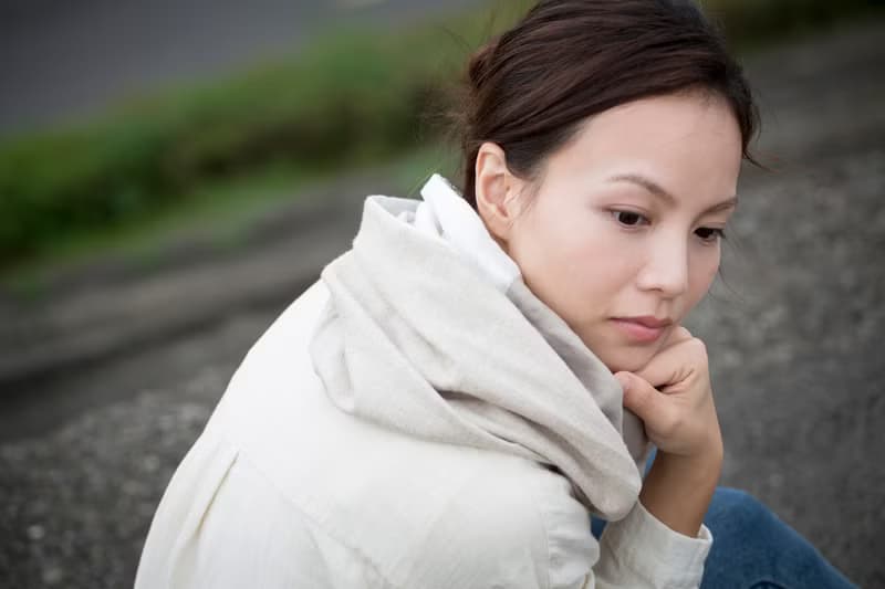 杏色 成人圍脖 微涼春秋薄款 保加利亞純棉紡織布料 / 圍巾