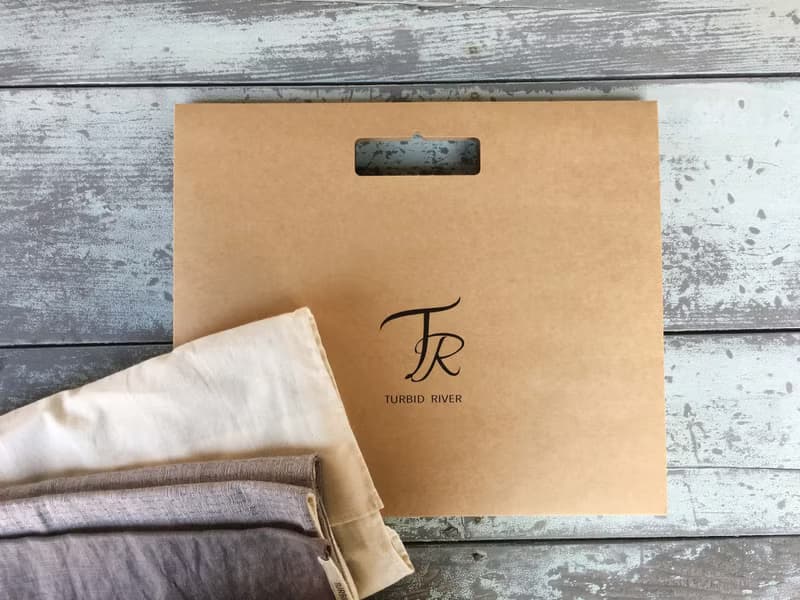 杏色 成人圍脖 微涼春秋薄款 保加利亞純棉紡織布料 / 圍巾