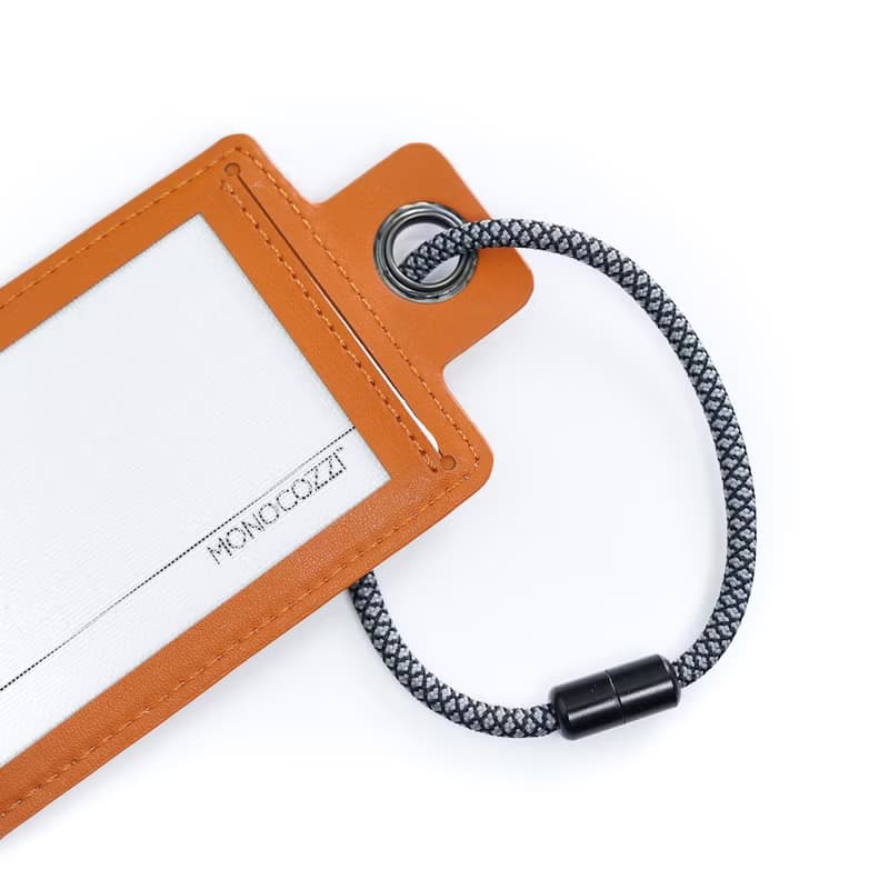 【轉運來】環保時尚旅行系列 | 皮革護照套 + 行李牌 - 英式咖啡