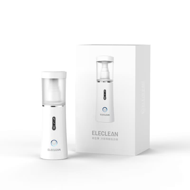 隨身型e立淨消毒噴霧製造機【創淨白】