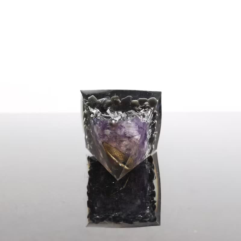 【畢業禮物】星座系列水瓶座金字塔-奧剛Orgonite交換祝福交