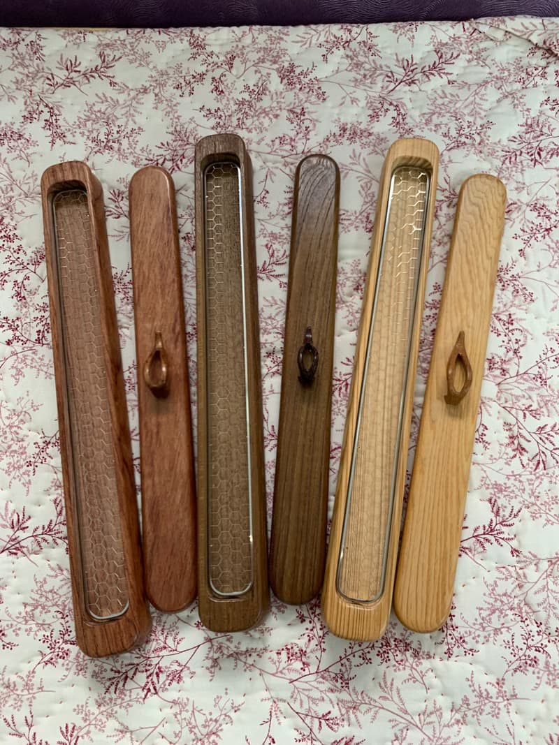 台灣木製手工臥香盒