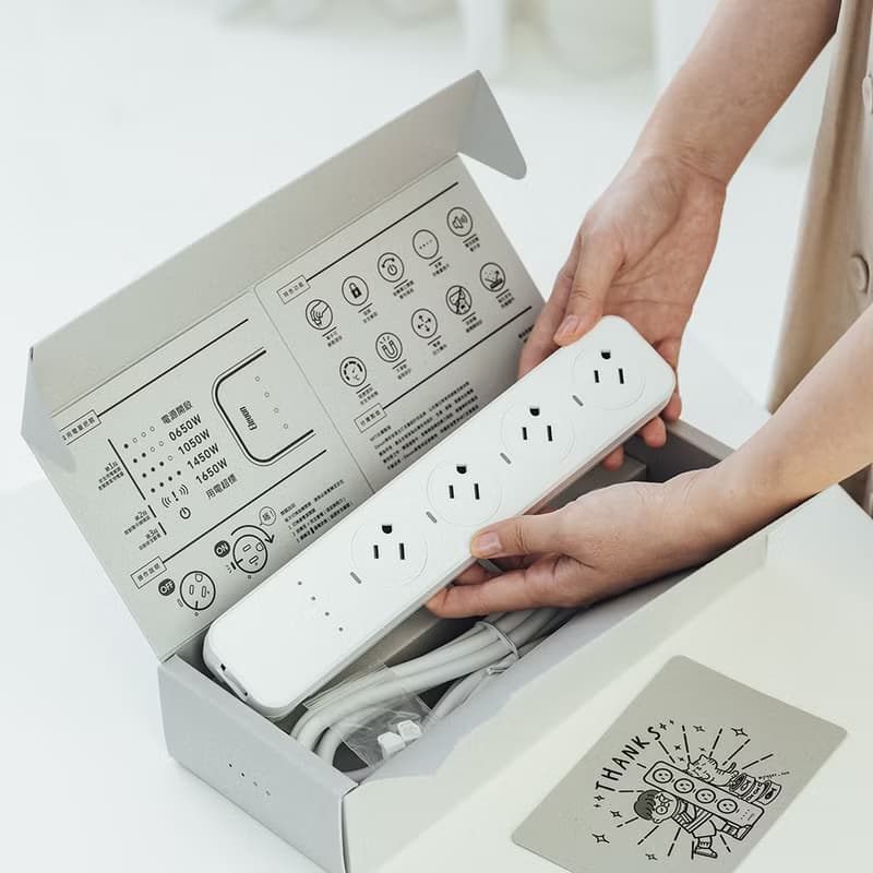 【2入優惠組】【MIT金選獎】準好拔嗶嗶延長線2入組 / 電流偵測