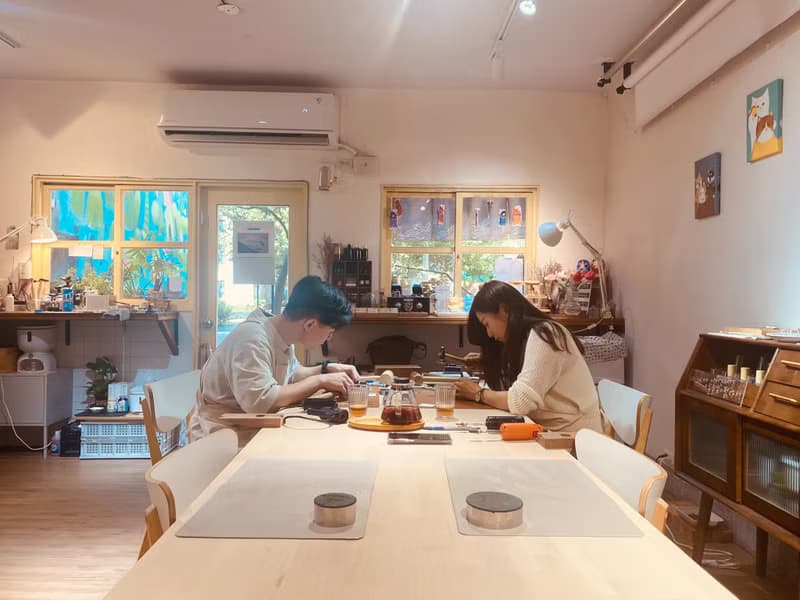 【體驗】桃園/台北【360度都是愛心影子 - 999純銀】戒指DIY  單只