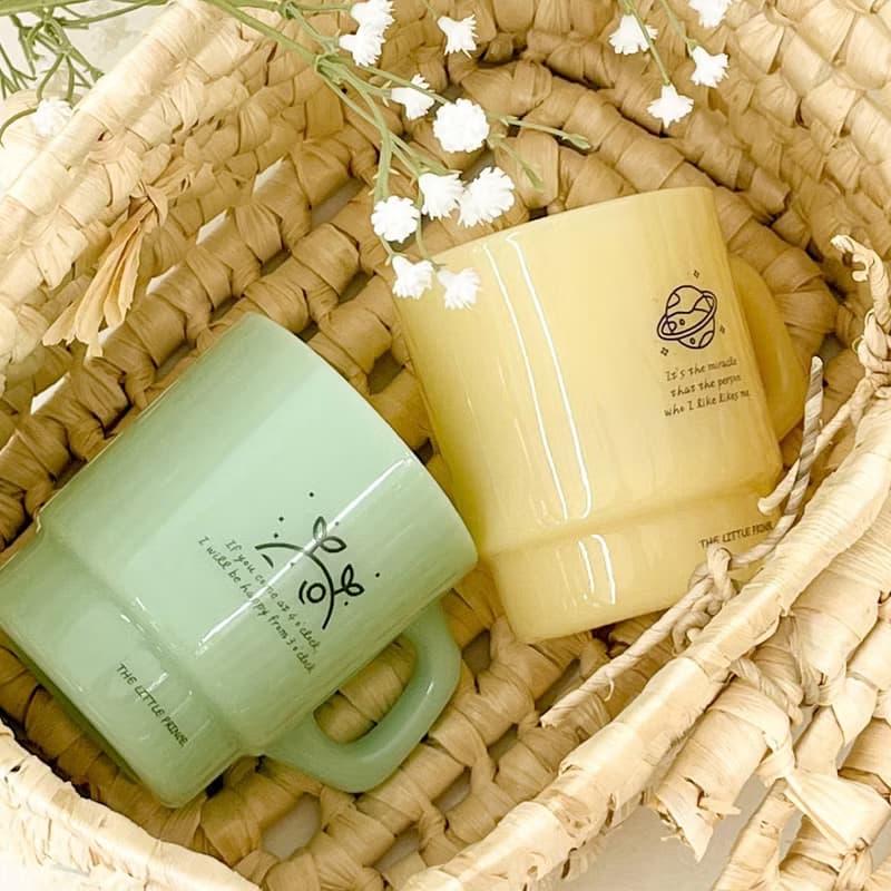Milk Glass with the Little Prince in it - 250ml