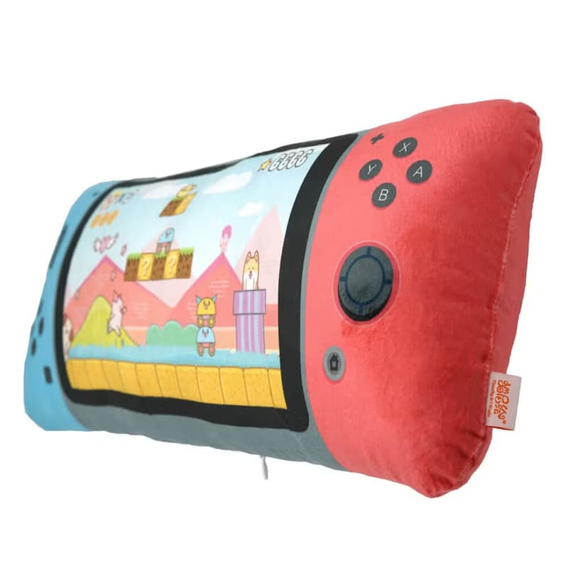 貓尾繪SWITCH游戲機創意抱枕
