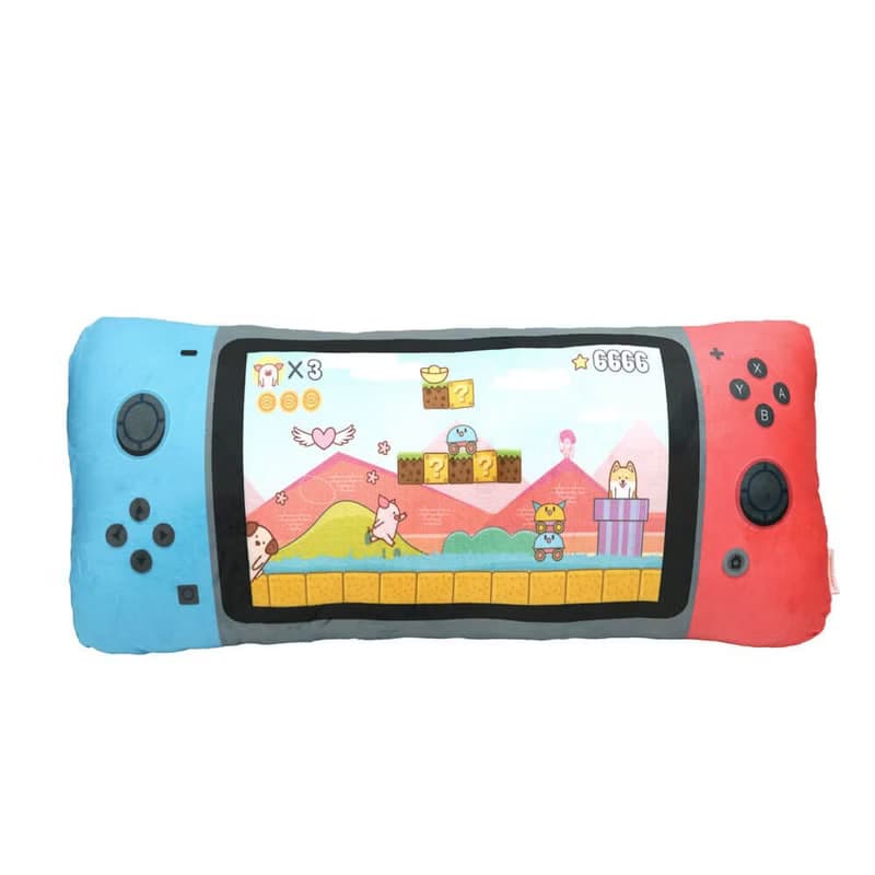 貓尾繪SWITCH游戲機創意抱枕