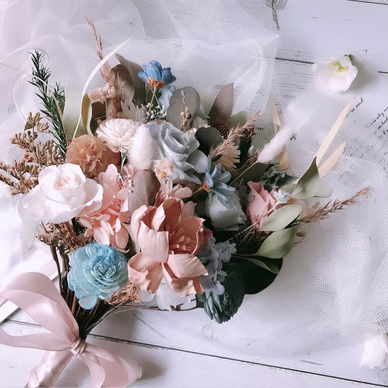 外拍捧花 /永生花 花束