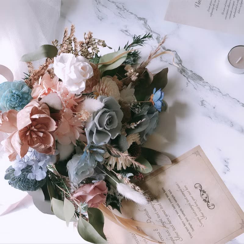 外拍捧花 /永生花 花束