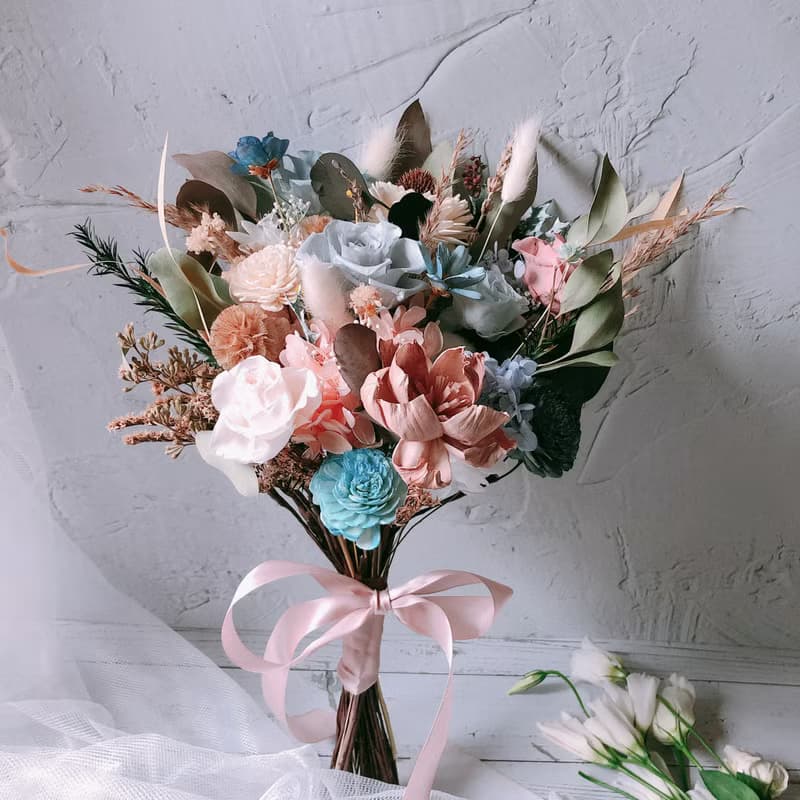 外拍捧花 /永生花 花束