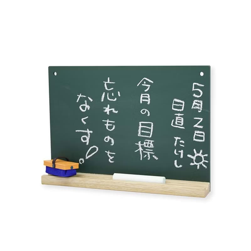 kitpas school 桌上型迷你小黑板套組 墨綠色 / A4 A5