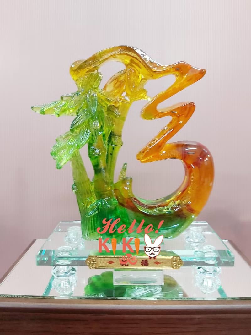 琉璃 節節高升 升遷禮物 退休禮物 開幕禮物 喬遷送禮 新婚送禮