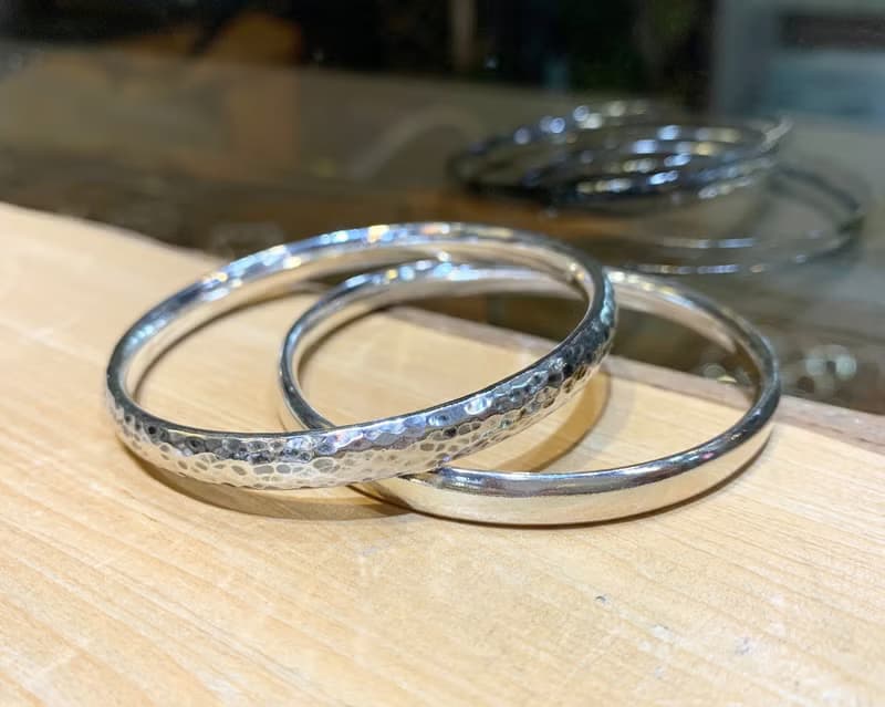 I 紋 I 手工製925純銀手環