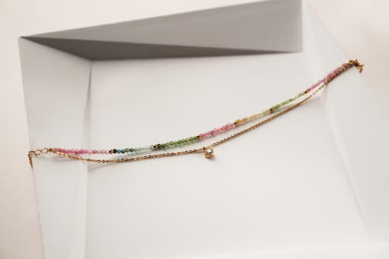 Colorful。碧璽漸層手鍊