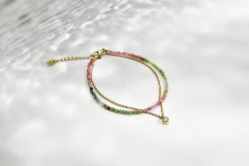 Colorful。碧璽漸層手鍊