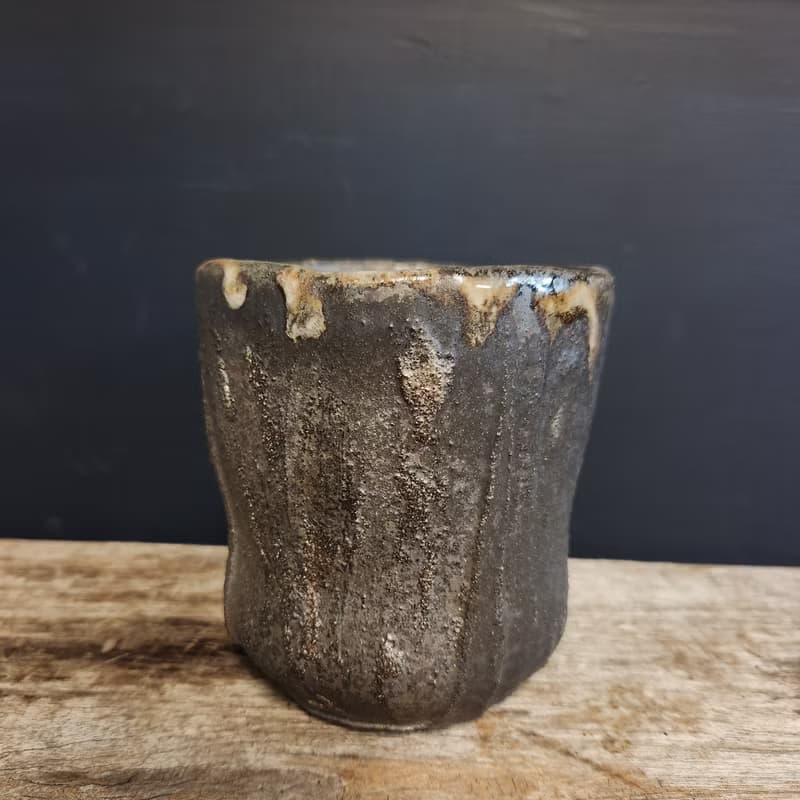 柴燒/盆器/植木鉢/塊根盆