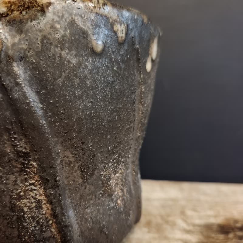 柴燒/盆器/植木鉢/塊根盆