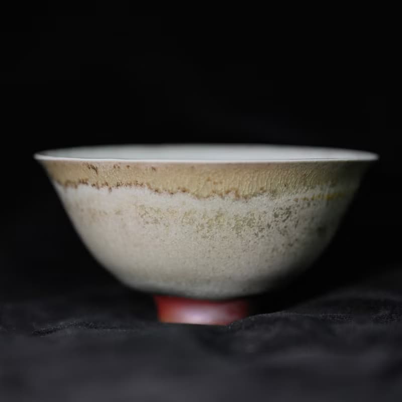 手作柴燒 雪隱小茶碗 SN013