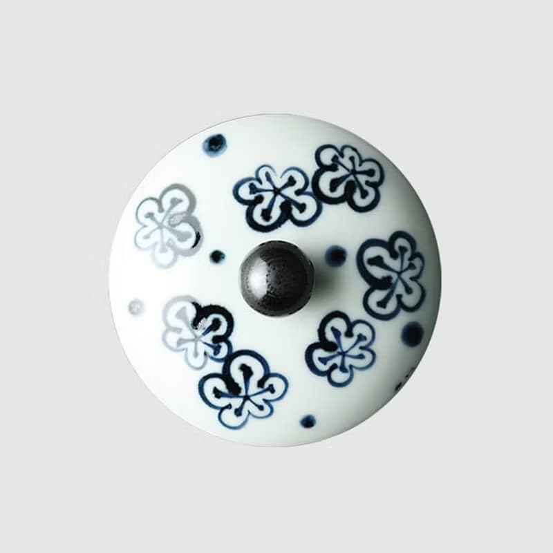 日本西海梅花不鏽鋼網耐熱玻璃茶壺(Glass Tea SS Pot PC)-375ml