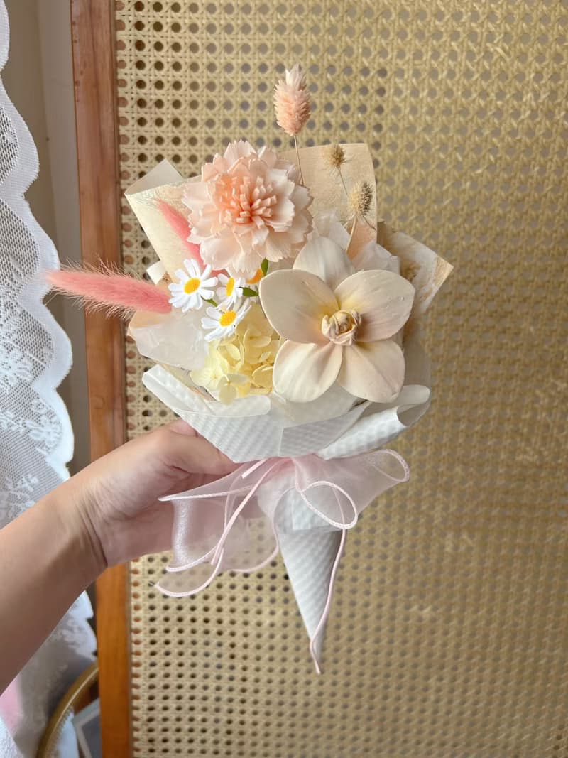 【畢業花束】flower-of-life 夏日晴花 甜筒花束