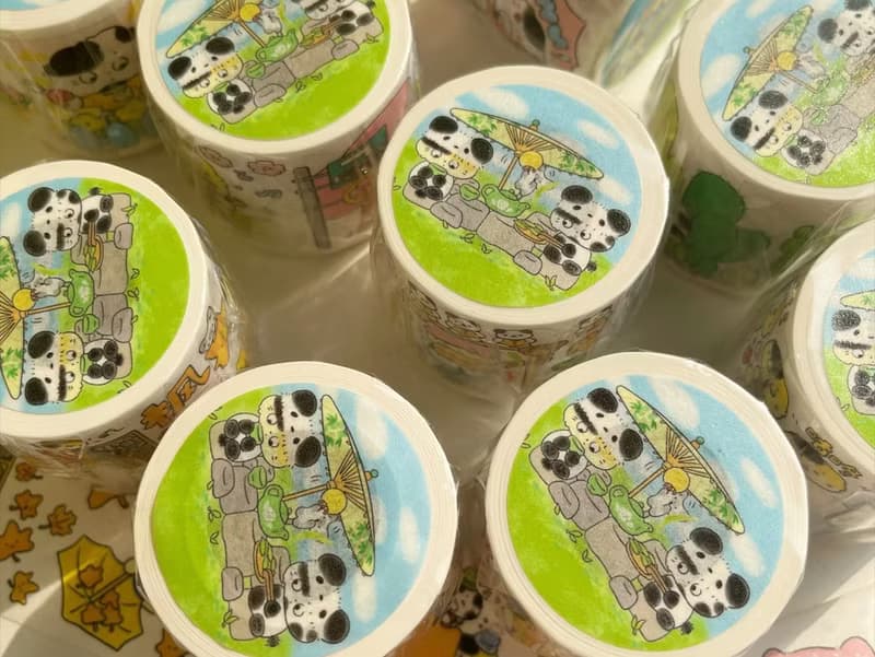 【2週年陪你過四季】425cm一循環10米卷可愛貓貓和紙膠