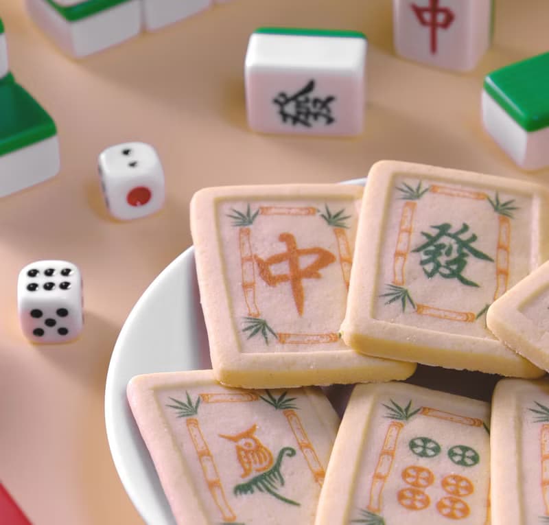 【餅乾學院】發發發‧麻將餅乾禮盒 (禮盒附提袋)