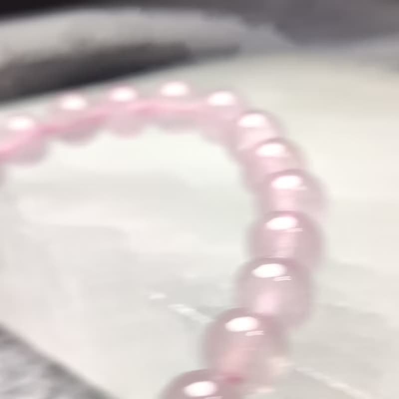 馬粉 馬達加斯加粉晶 Rose Quartz 8mm 手串 手鍊 天然水晶 水晶