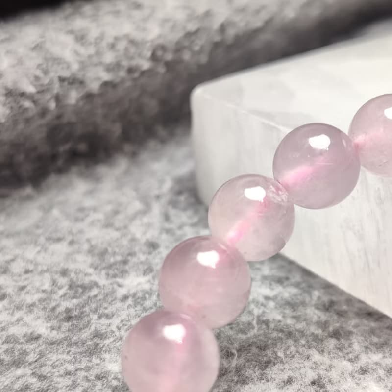 馬粉 馬達加斯加粉晶 Rose Quartz 8mm 手串 手鍊 天然水晶 水晶