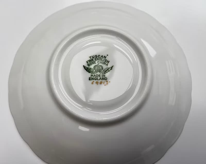 咖啡套裝 復古托斯卡納英格蘭骨瓷 粉紅琺瑯 金色點綴