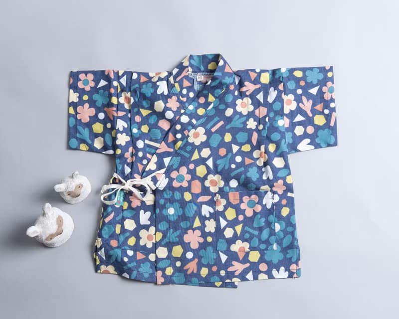 甚平和服(含褲)-自然13 連身衣 寶寶 包屁衣 和服 連身褲