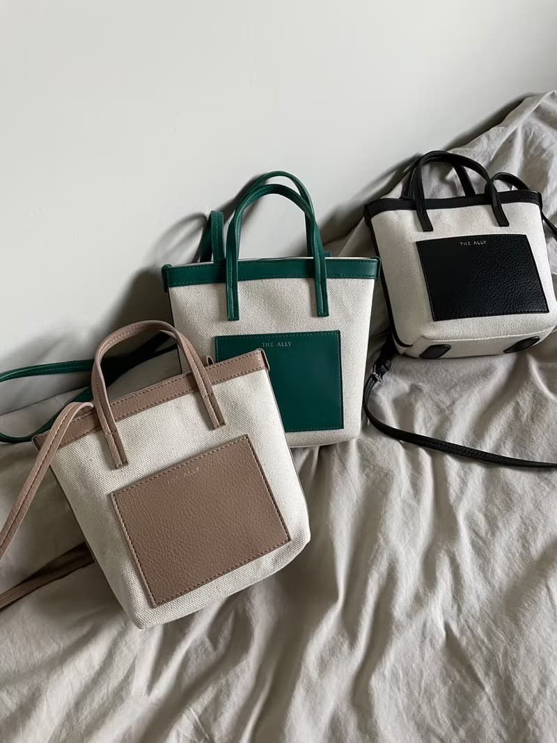 韓國 The Ally | MINI BLAIR BAG  | 小 | 米色 | 手袋 單肩包