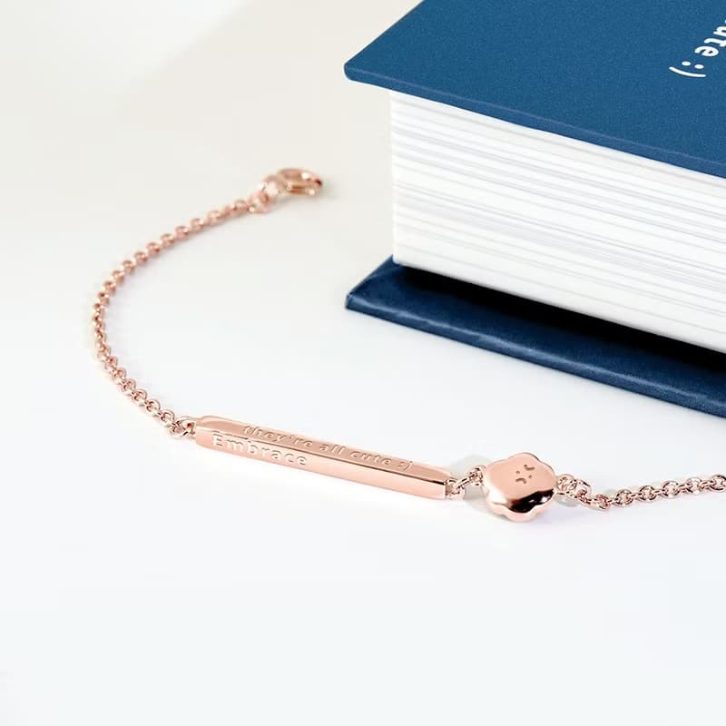 Story+聯名系列 純銀手鍊 喜寶 怒君 小哀 樂樂