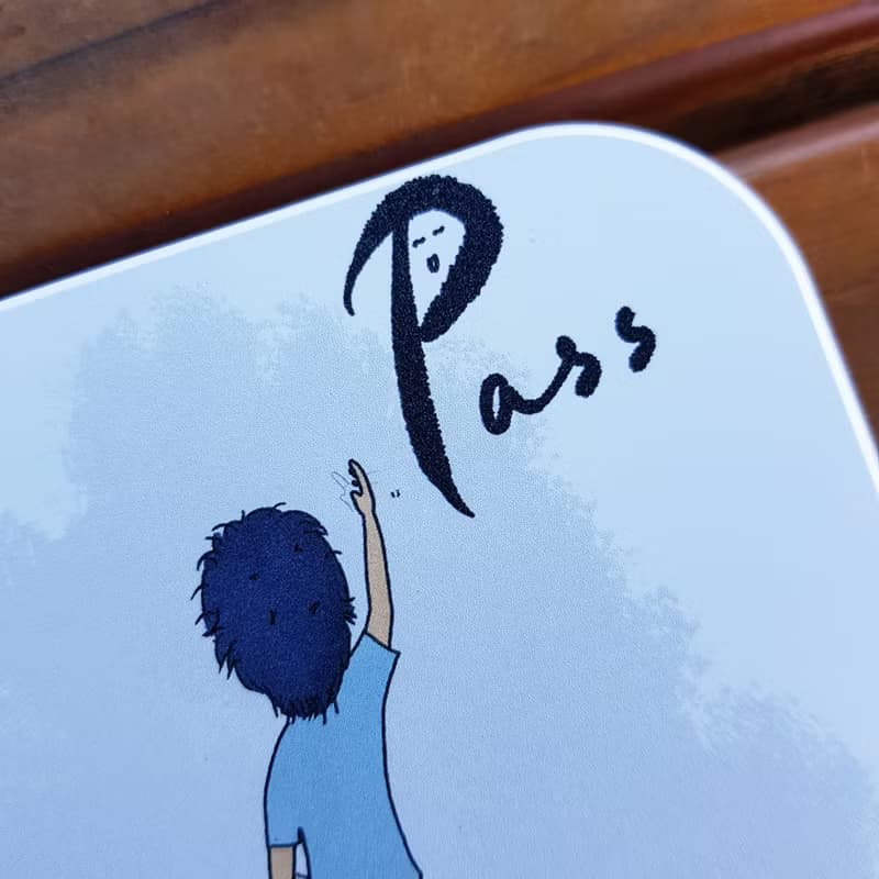 吸水杯墊-Pass