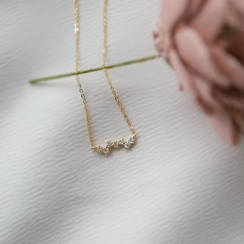 Asta necklace 星辰鑽石項鍊