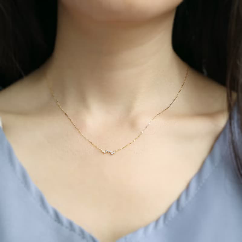 Asta necklace 星辰鑽石項鍊