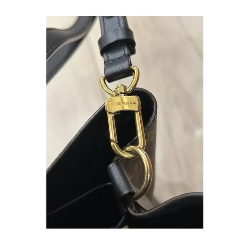 Louis Vuitton Néonoé Monogram 水桶包黑色飾邊款 幾乎全新