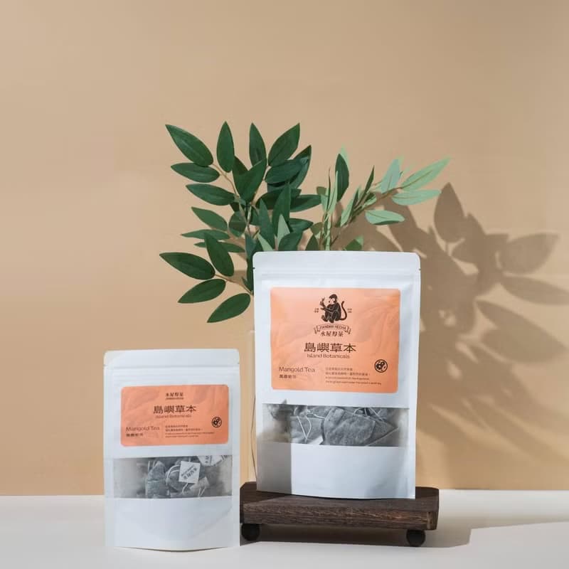 【草本茶包】萬壽菊茶 8入體驗包 30入經濟包 台灣製 花果香氣