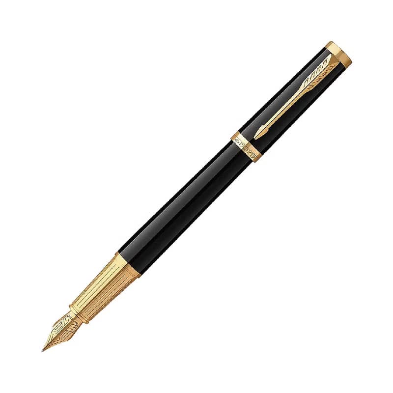 Parker 派克 精英系列麗雅黑金鋼筆  免費刻字