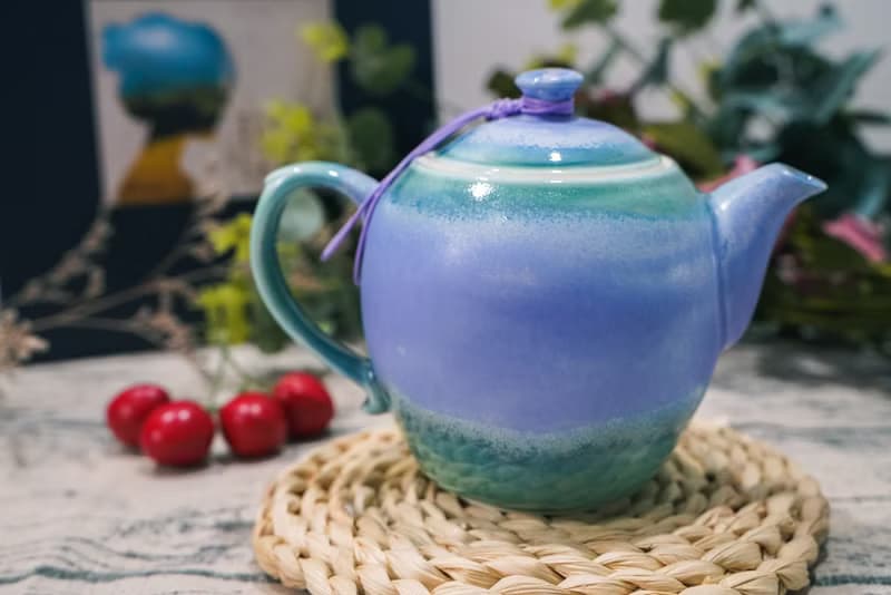 茶壺杯組(一壺四杯)・薰衣草系列/送禮包裝/小卡代寫