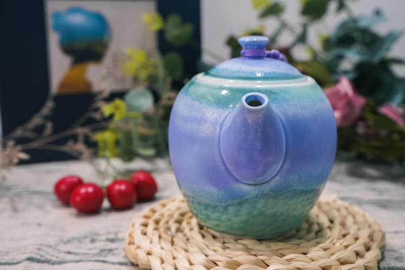 茶壺杯組(一壺四杯)・薰衣草系列/送禮包裝/小卡代寫