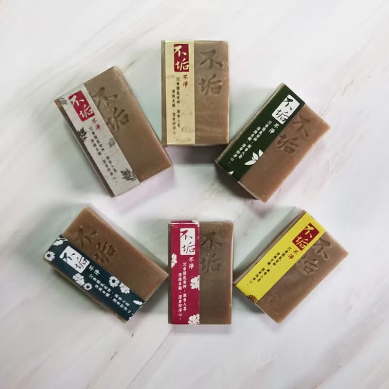 沉香艾草手工皂100g 沐浴皂