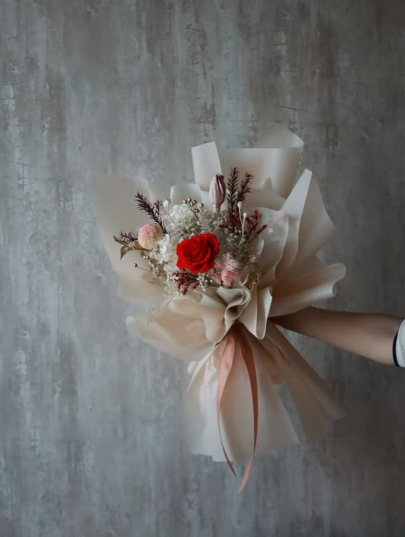 優雅如妳 不凋花花束